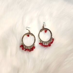 Bohemian earrings, handmade